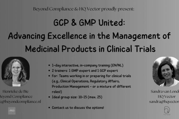 Advancing Excellence in the management of medicinal products in Clinical Trials
